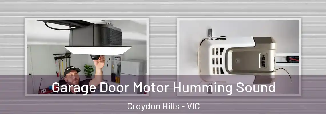 Garage Door Motor Humming Sound Croydon Hills - VIC
