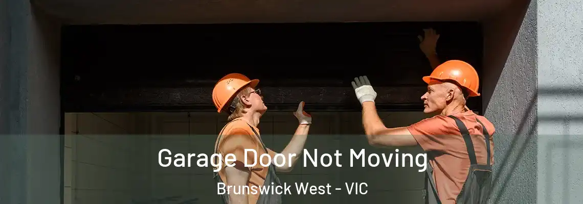  Garage Door Not Moving Brunswick West - VIC
