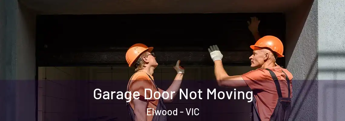 Garage Door Not Moving Elwood - VIC