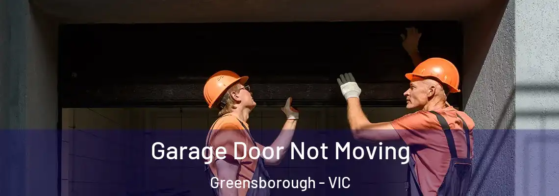  Garage Door Not Moving Greensborough - VIC