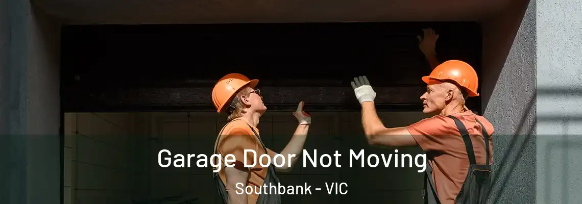 Garage Door Not Moving Southbank - VIC