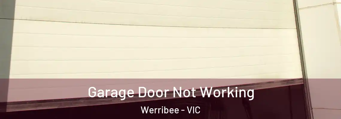 Garage Door Not Working Werribee - VIC