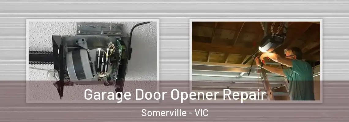Garage Door Opener Repair Somerville - VIC