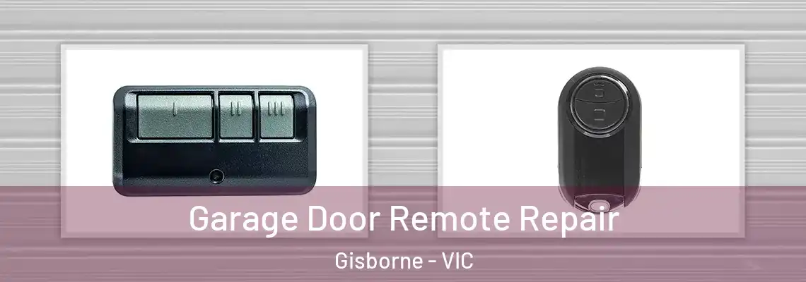 Garage Door Remote Repair Gisborne - VIC