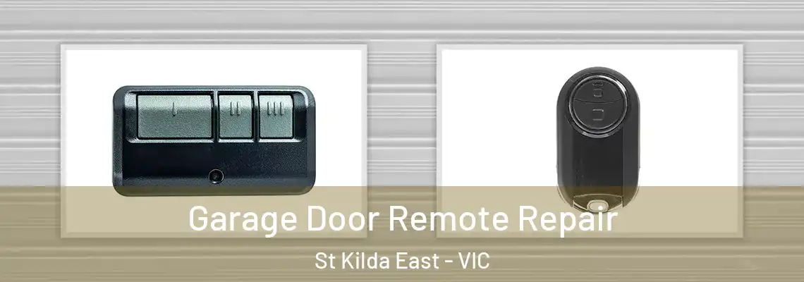  Garage Door Remote Repair St Kilda East - VIC