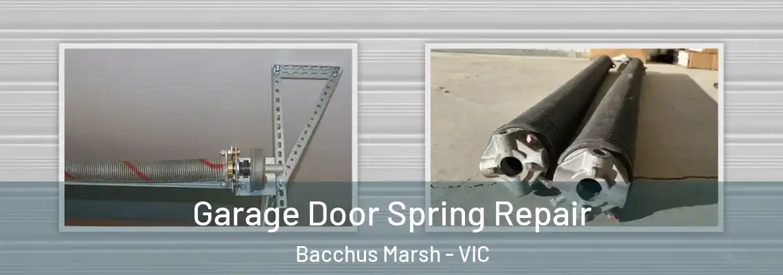  Garage Door Spring Repair Bacchus Marsh - VIC