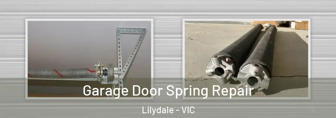 Garage Door Spring Repair Lilydale - VIC