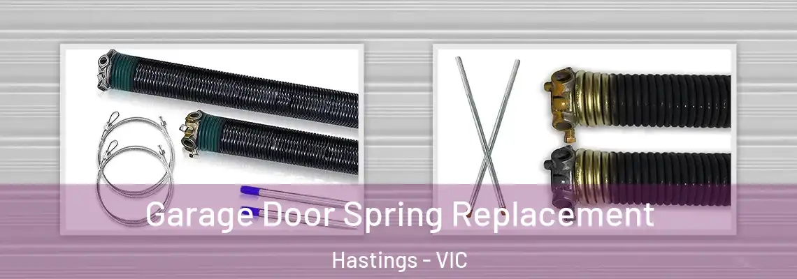  Garage Door Spring Replacement Hastings - VIC