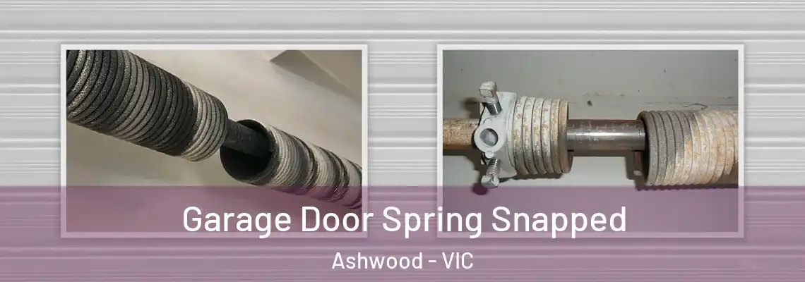  Garage Door Spring Snapped Ashwood - VIC