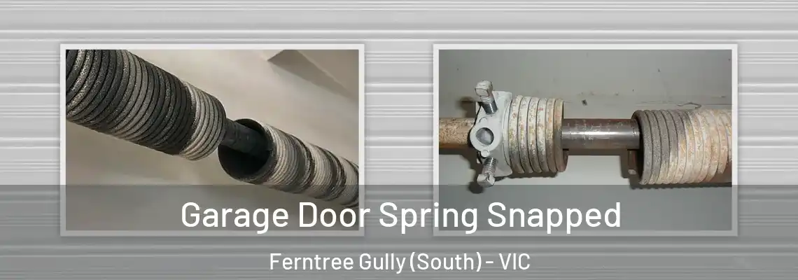  Garage Door Spring Snapped Ferntree Gully (South) - VIC
