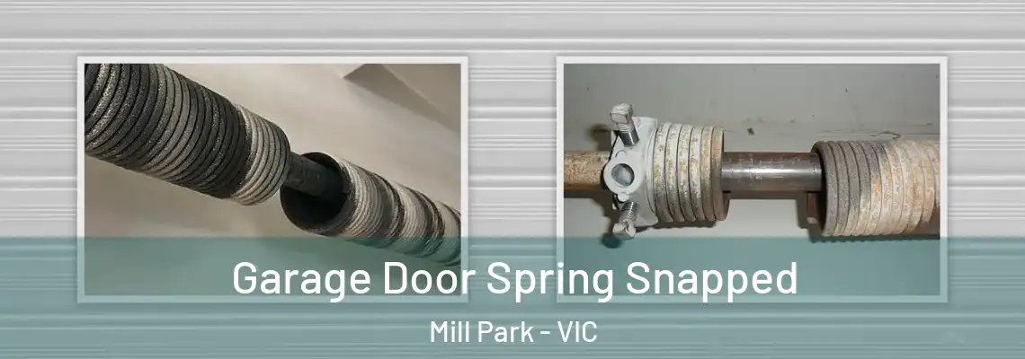  Garage Door Spring Snapped Mill Park - VIC