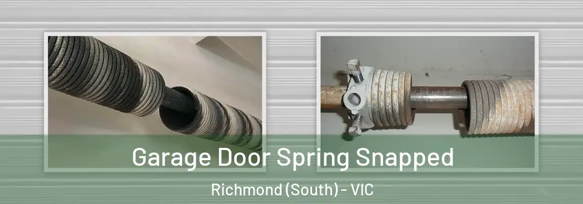  Garage Door Spring Snapped Richmond (South) - VIC