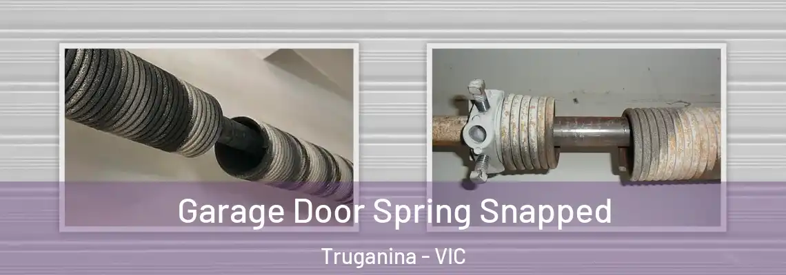 Garage Door Spring Snapped Truganina - VIC