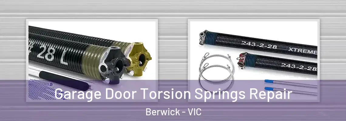 Garage Door Torsion Springs Repair Berwick - VIC