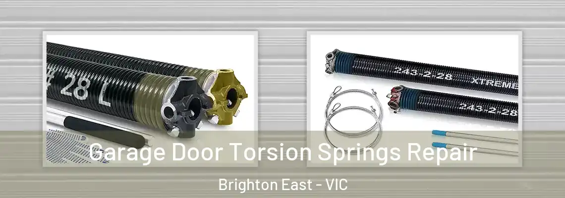 Garage Door Torsion Springs Repair Brighton East - VIC