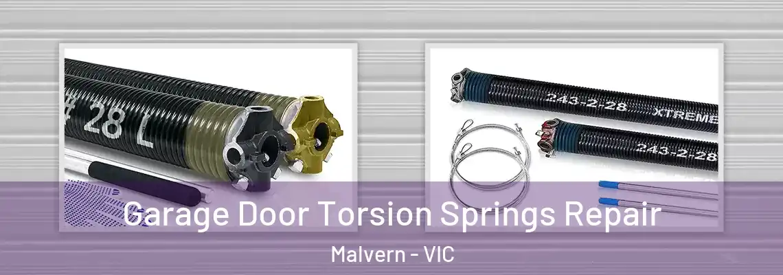 Garage Door Torsion Springs Repair Malvern - VIC