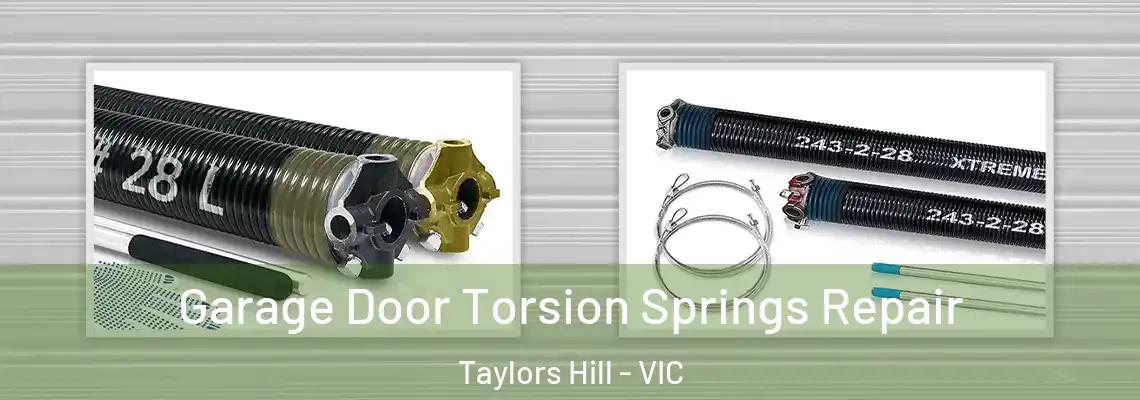 Garage Door Torsion Springs Repair Taylors Hill - VIC