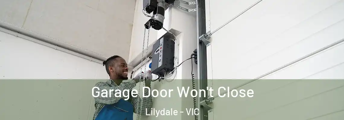 Garage Door Won't Close Lilydale - VIC