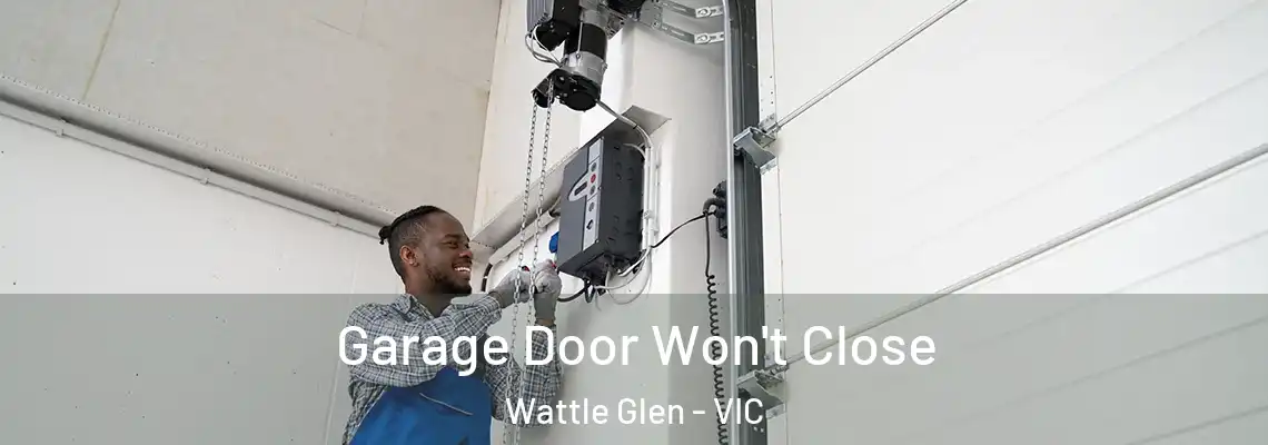 Garage Door Won't Close Wattle Glen - VIC