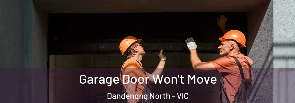  Garage Door Won't Move Dandenong North - VIC
