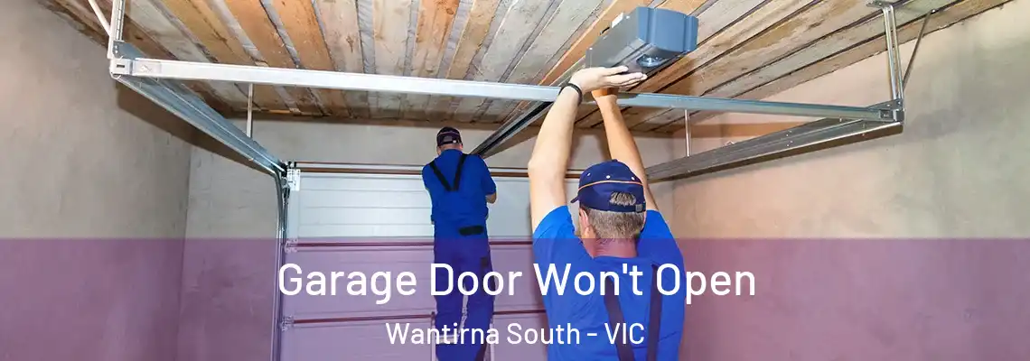  Garage Door Won't Open Wantirna South - VIC
