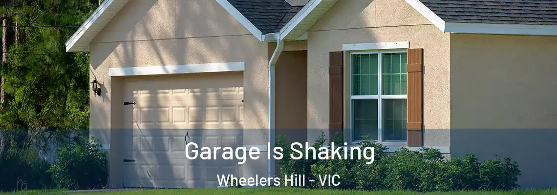  Garage Is Shaking Wheelers Hill - VIC