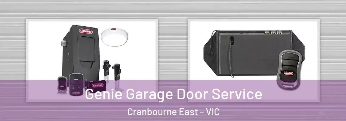  Genie Garage Door Service Cranbourne East - VIC