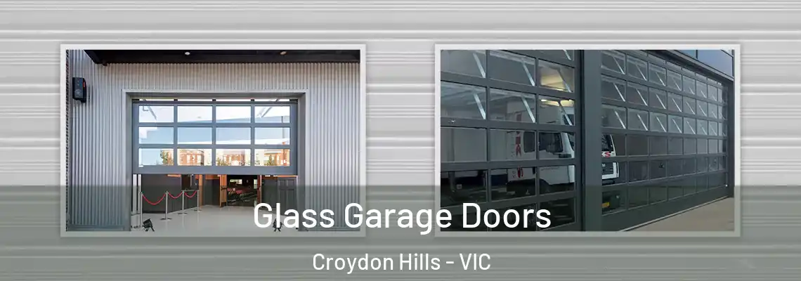 Glass Garage Doors Croydon Hills - VIC