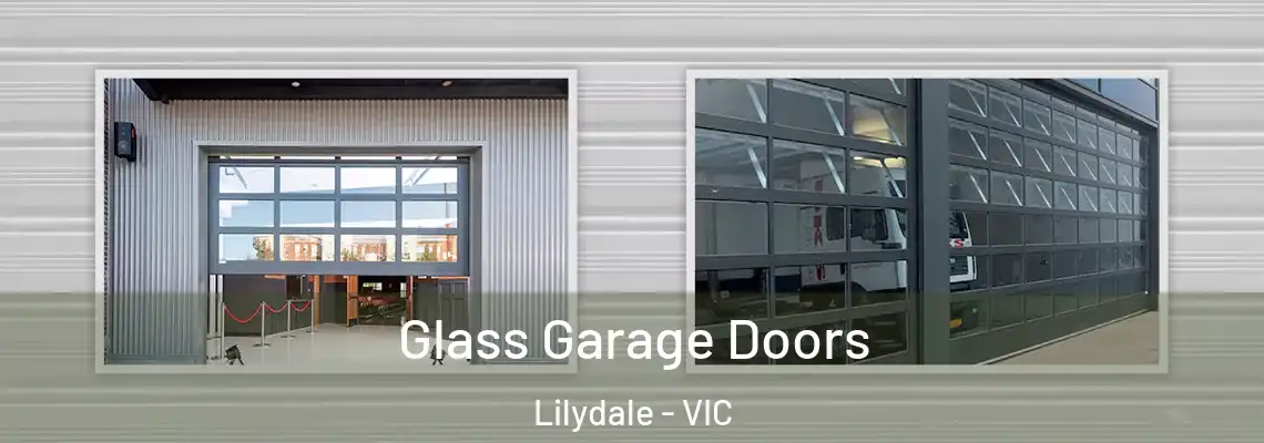 Glass Garage Doors Lilydale - VIC