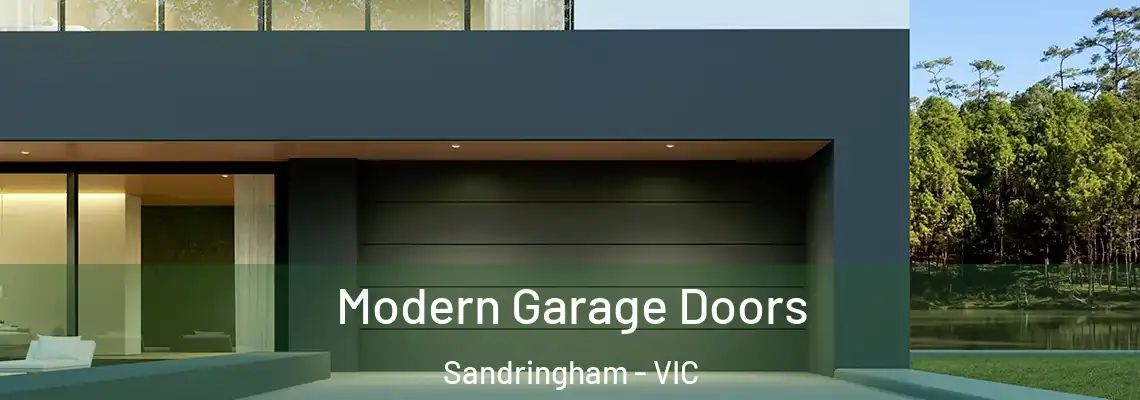 Modern Garage Doors Sandringham - VIC