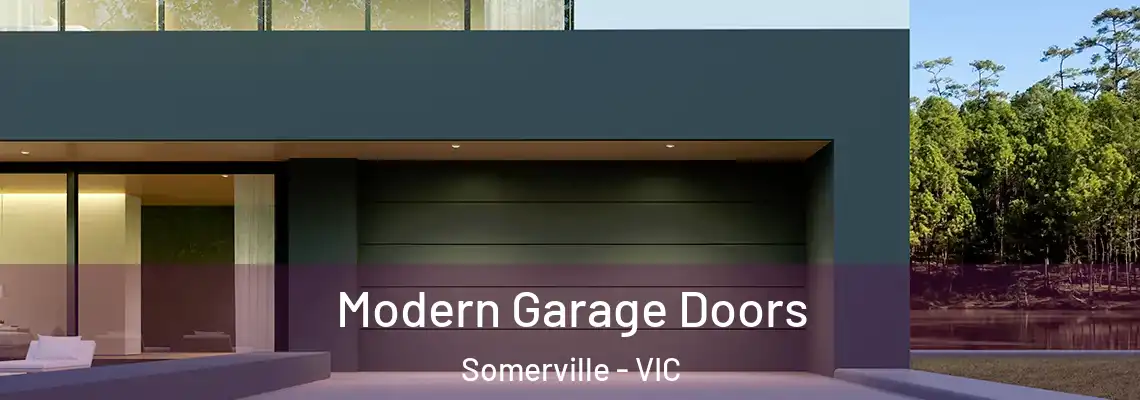  Modern Garage Doors Somerville - VIC