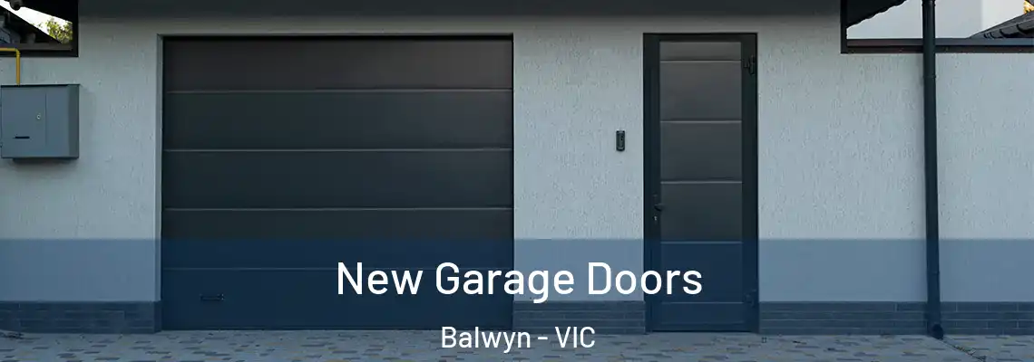 New Garage Doors Balwyn - VIC