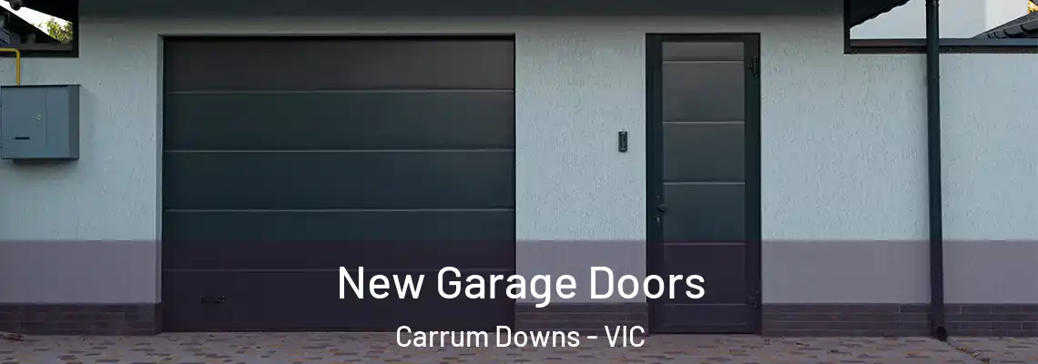 New Garage Doors Carrum Downs - VIC
