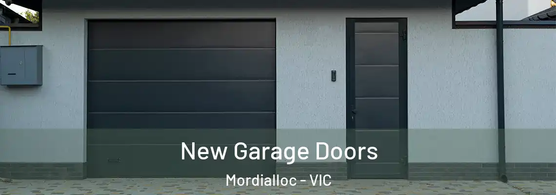 New Garage Doors Mordialloc - VIC