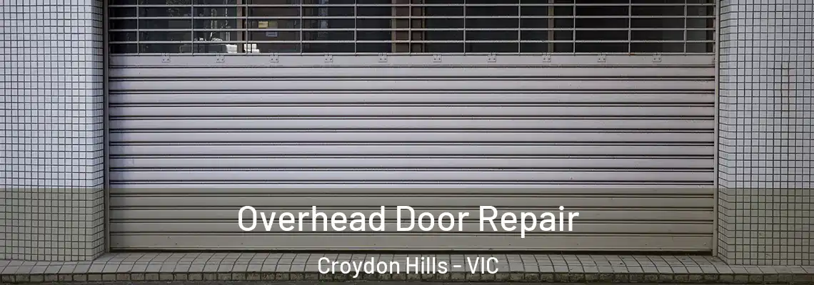 Overhead Door Repair Croydon Hills - VIC