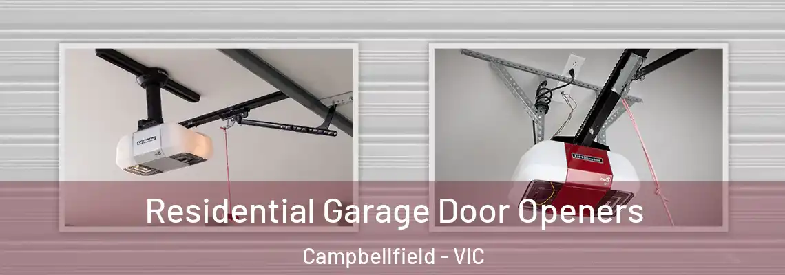 Residential Garage Door Openers Campbellfield - VIC