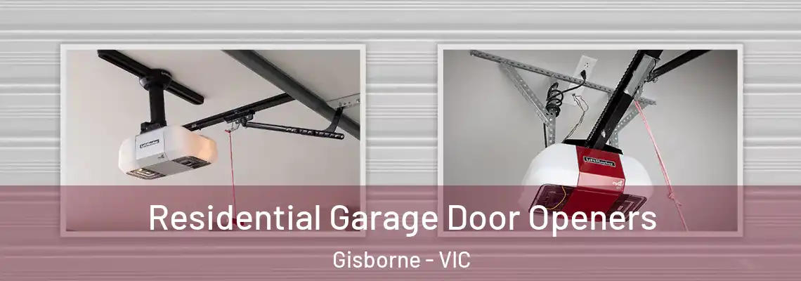 Residential Garage Door Openers Gisborne - VIC