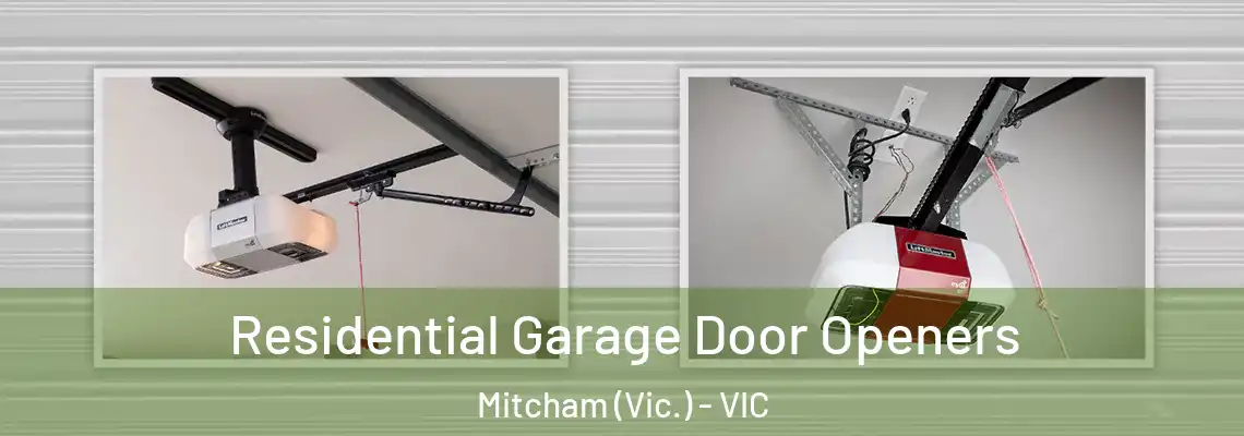 Residential Garage Door Openers Mitcham (Vic.) - VIC