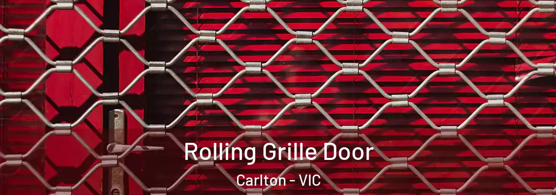 Rolling Grille Door Carlton - VIC