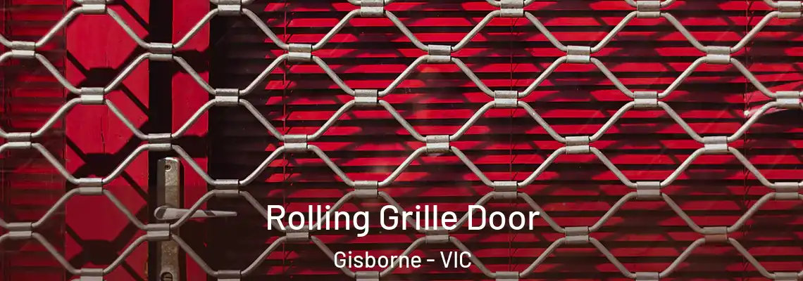 Rolling Grille Door Gisborne - VIC