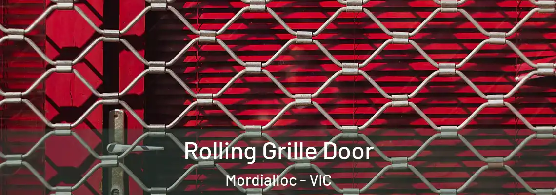  Rolling Grille Door Mordialloc - VIC
