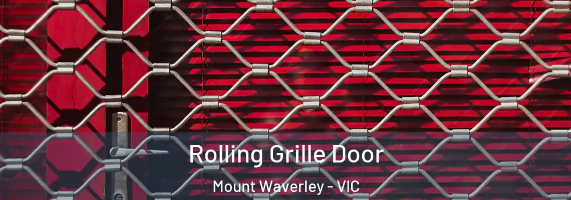 Rolling Grille Door Mount Waverley - VIC
