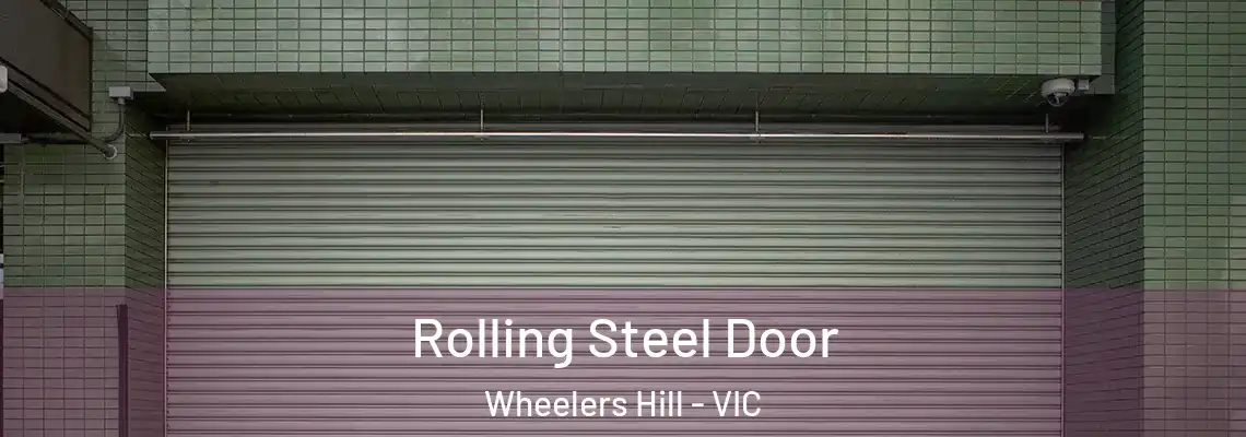 Rolling Steel Door Wheelers Hill - VIC